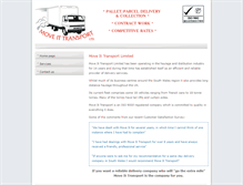 Tablet Screenshot of moveittransport.com
